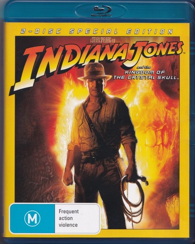 Indiana Jones and the Kingdom of the Crystal Skull (2008) disc cover