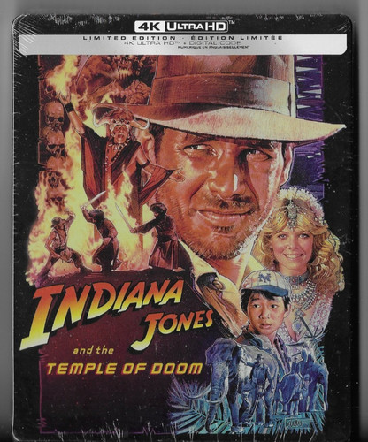 Indiana Jones and the Temple of Doom (1984) disc cover