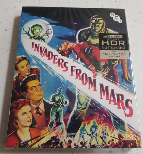 Invaders from Mars (1953) disc cover