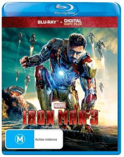 Iron Man 3 (2013) disc cover
