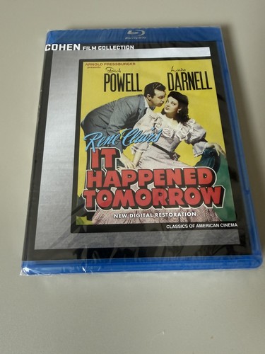 It Happened Tomorrow (1944) disc cover