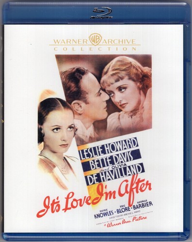 It's Love I'm After (1937) disc cover