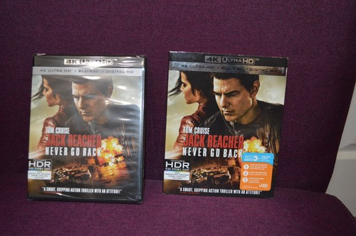 Jack Reacher: Never Go Back (2016) disc cover