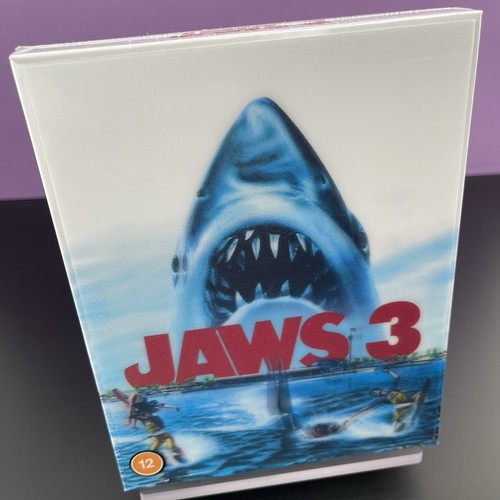 Jaws 3-D (1983) disc cover