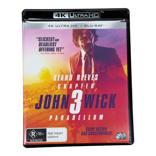 John Wick: Chapter 3 – Parabellum (2019) disc cover