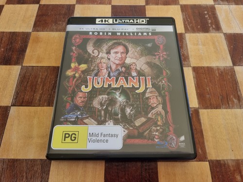 Jumanji (1995) disc cover