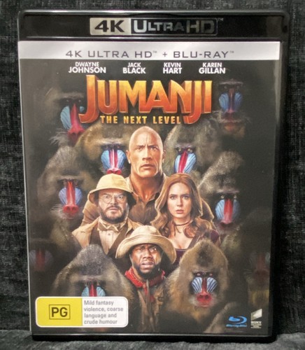 Jumanji: The Next Level (2019) disc cover