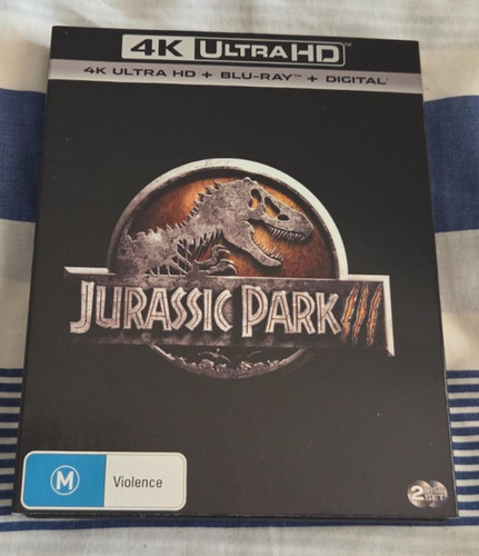 Jurassic Park III (2001) disc cover