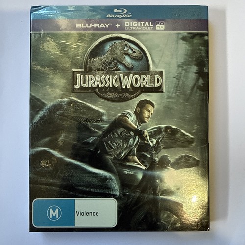 Jurassic World (2015) disc cover