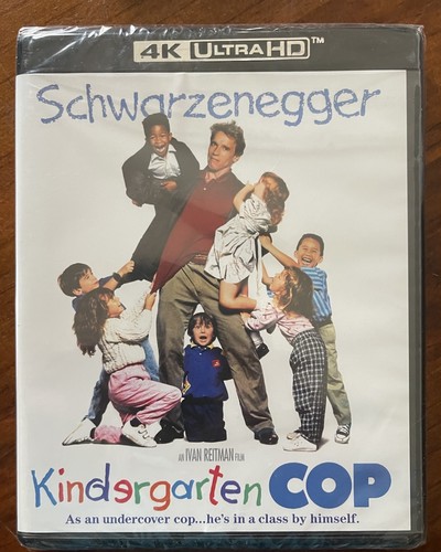 Kindergarten Cop (1990) disc cover
