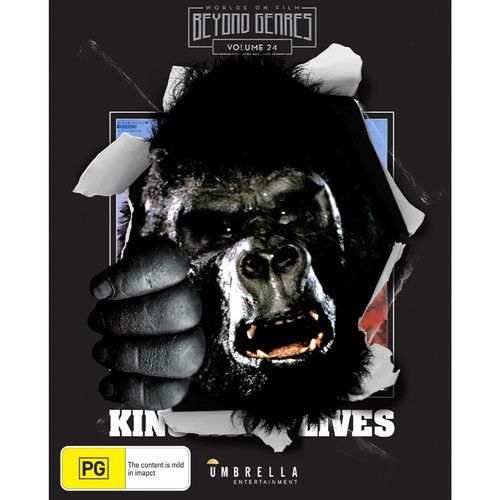 King Kong Lives (1986) disc cover