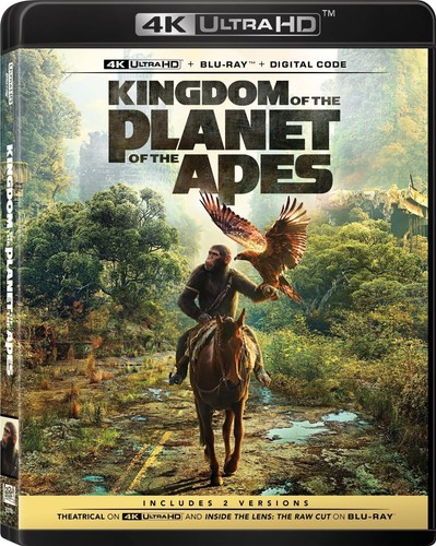 Kingdom of the Planet of the Apes (2024) disc cover