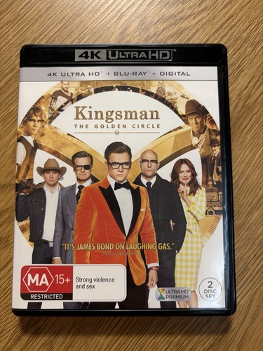 Kingsman: The Golden Circle (2017) disc cover