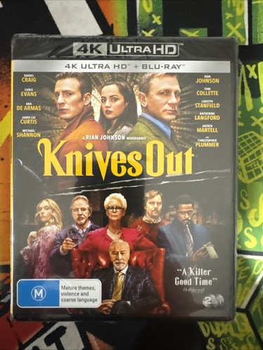 Knives Out (2019) disc cover