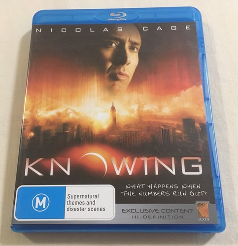 Knowing (2009) disc cover