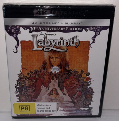Labyrinth (1986) disc cover