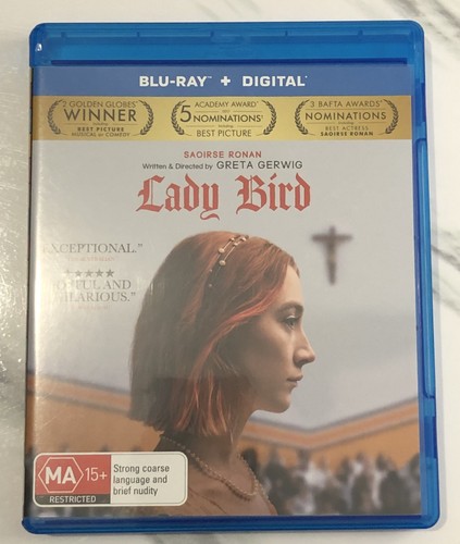 Lady Bird (2017) disc cover