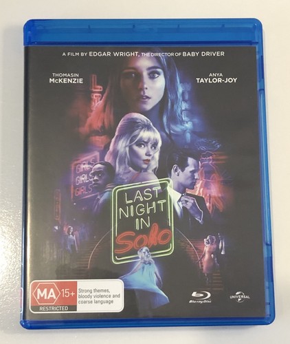 Last Night in Soho (2021) disc cover