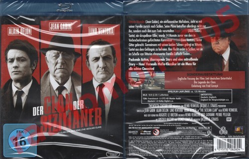 Le clan des siciliens (1969) disc cover