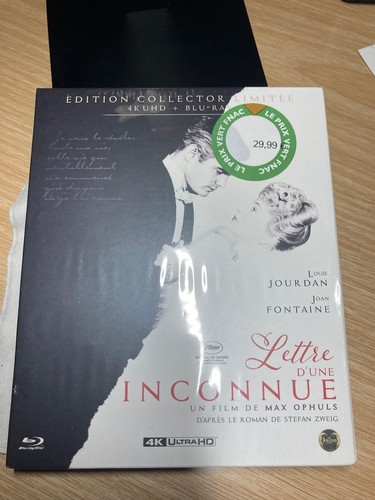 Letter from an Unknown Woman (1948) disc cover