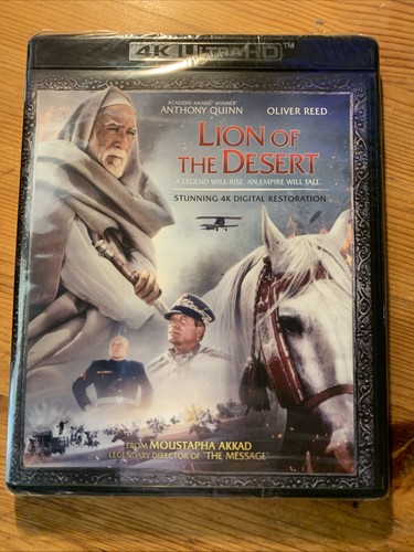 Lion of the Desert (1980) disc cover