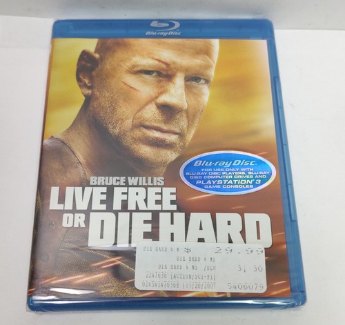 Live Free or Die Hard (2007) disc cover