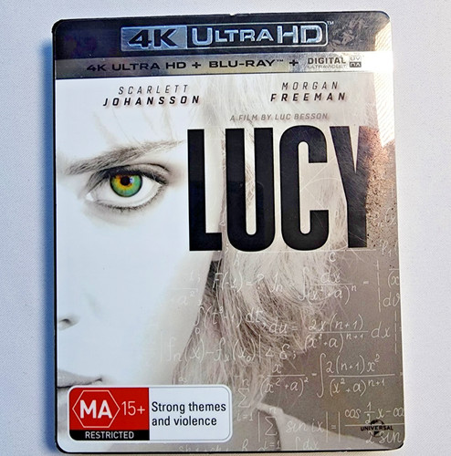 Lucy (2014) disc cover