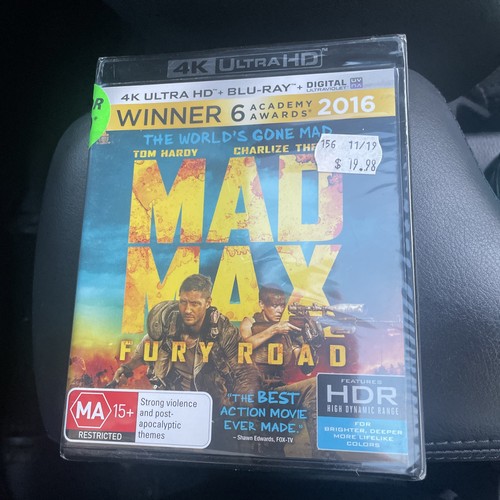 Mad Max: Fury Road (2015) disc cover