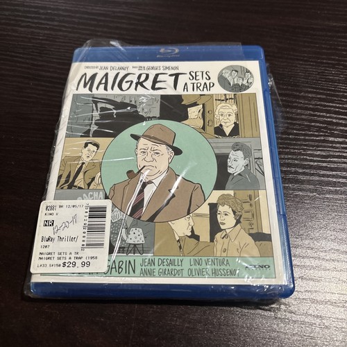 Maigret Sets a Trap (1958) disc cover