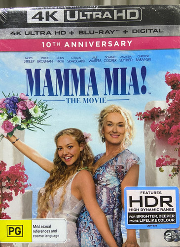 Mamma Mia! (2008) disc cover