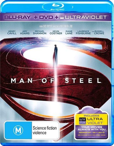 Man of Steel (2013) disc cover