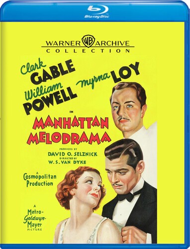 Manhattan Melodrama (1934) disc cover