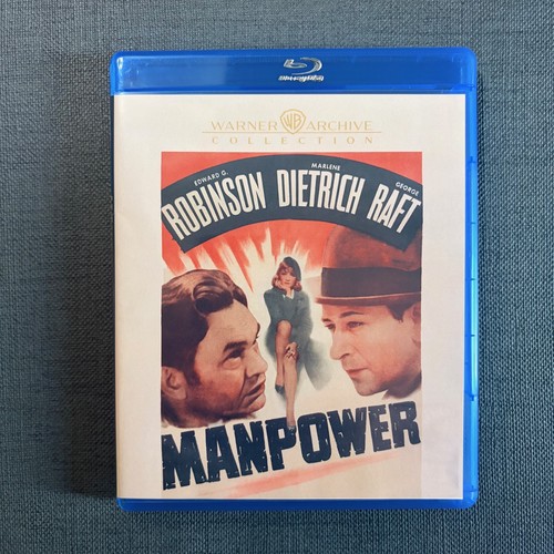 Manpower (1941) disc cover