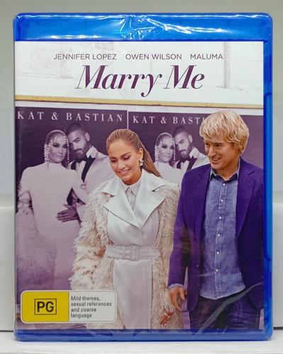 Marry Me (2022) disc cover