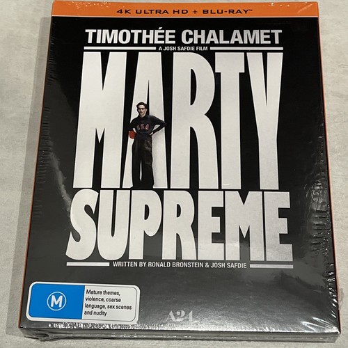 Marty Supreme (2025) disc cover
