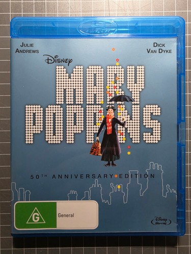 Mary Poppins (1964) disc cover