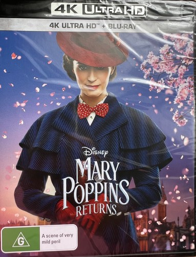 Mary Poppins Returns (2018) disc cover