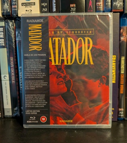 Matador (1986) disc cover