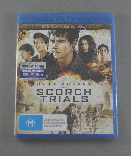 Maze Runner: The Scorch Trials (2015) disc cover