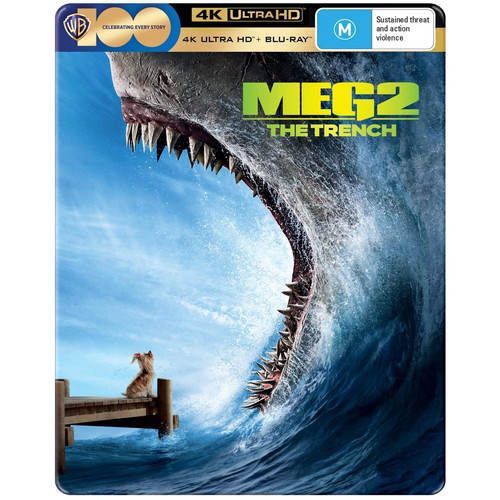 Meg 2: The Trench (2023) disc cover