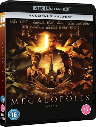 Megalopolis (2024) disc cover