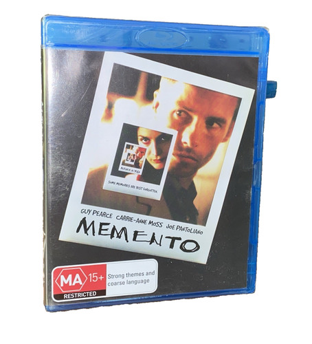 Memento (2000) disc cover