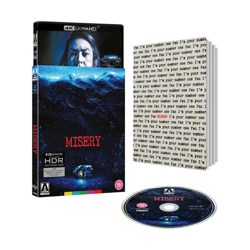 Misery (1990) disc cover
