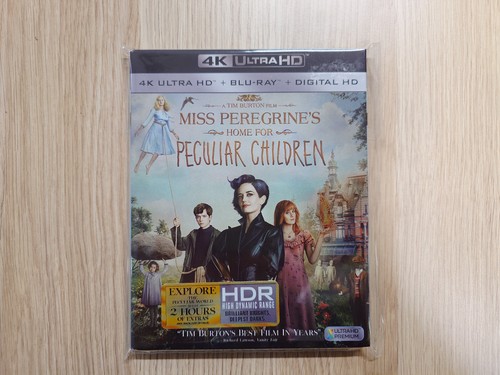 Miss Peregrine's Home for Peculiar Children (2016) disc cover