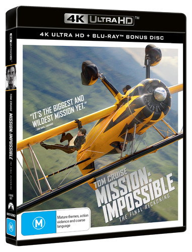 Mission: Impossible – The Final Reckoning (2025) disc cover