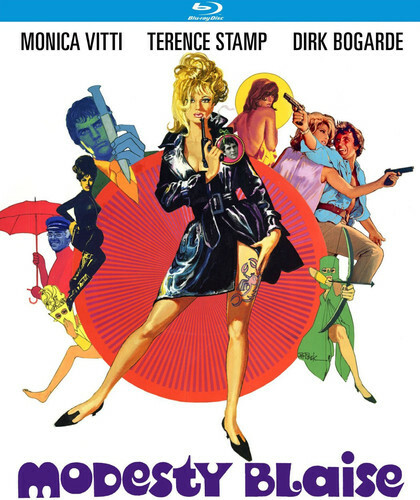 Modesty Blaise (1966) disc cover