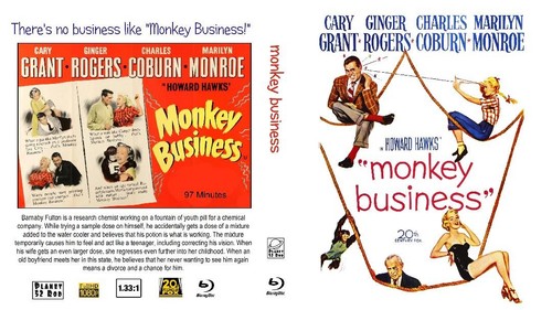 Monkey Business (1952) disc cover