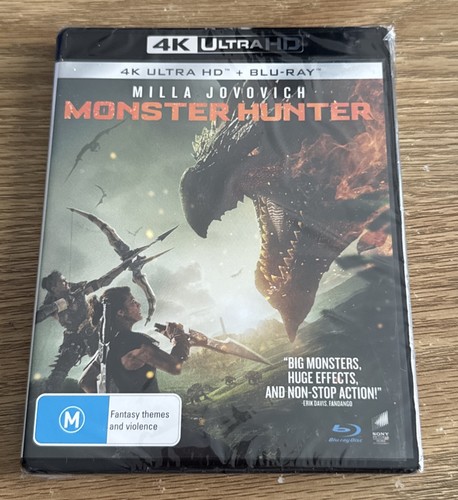 Monster Hunter (2020) disc cover