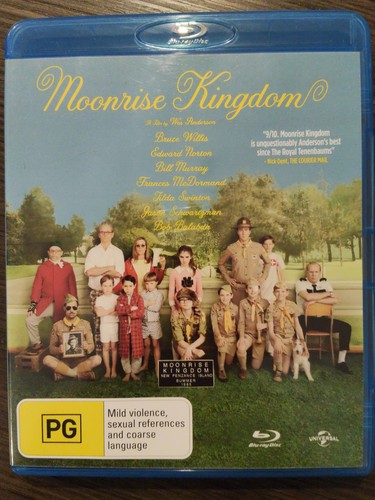 Moonrise Kingdom (2012) disc cover