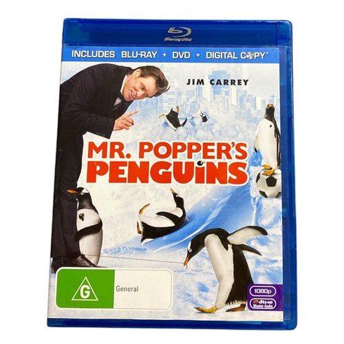 Mr. Popper's Penguins (2011) disc cover